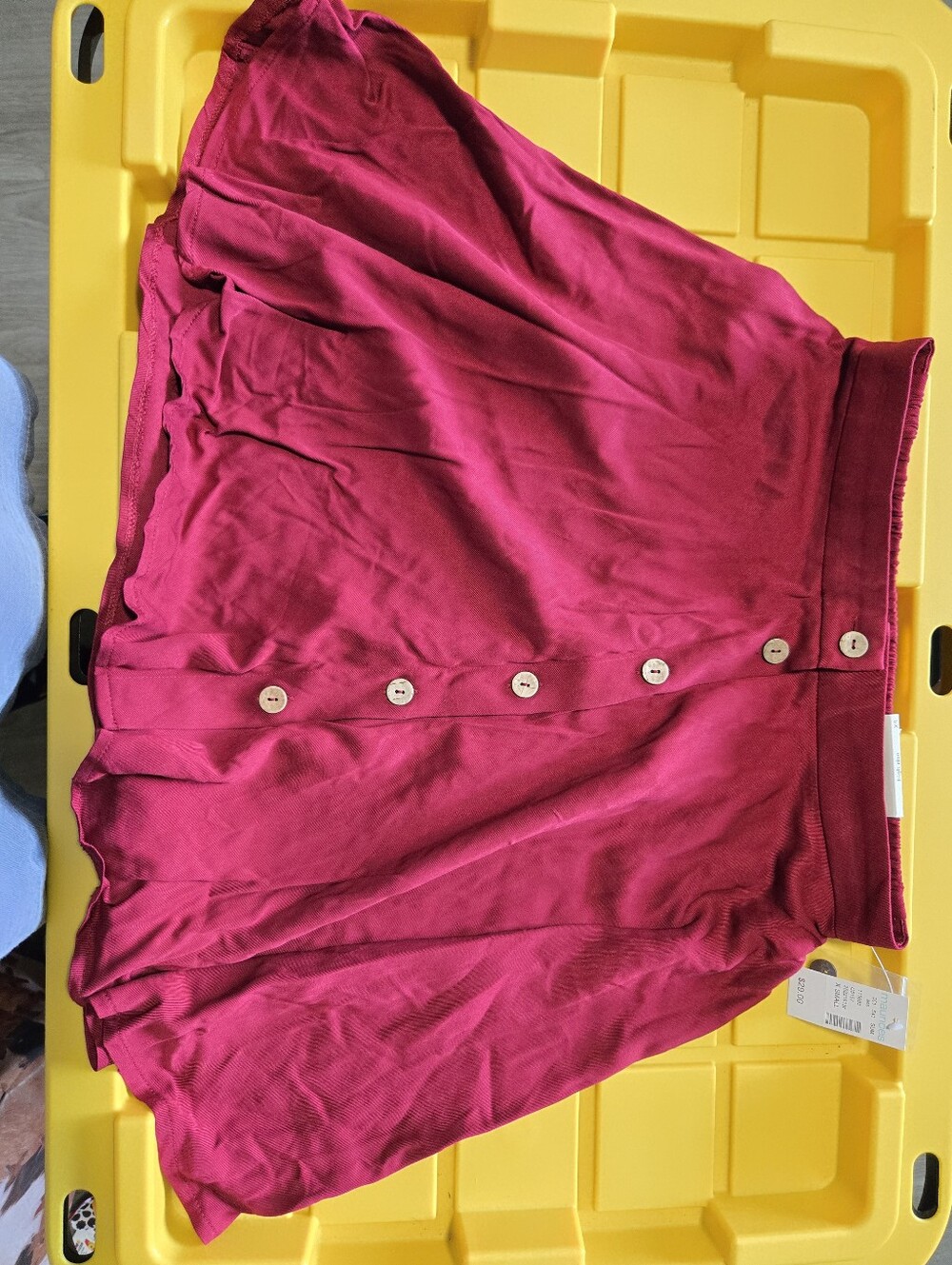 Maurices Red Skirt
